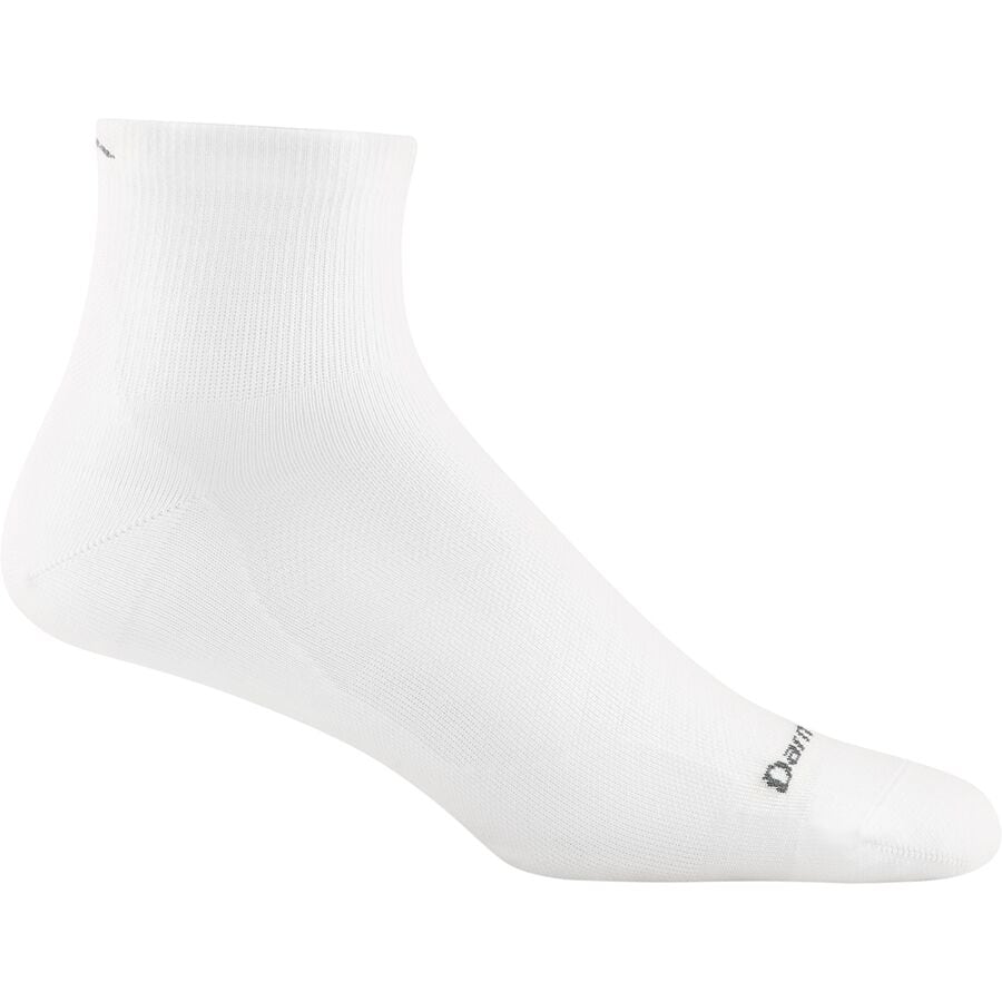 Darn Tough - Run 1/4 Ultra-Lightweight Sock - White