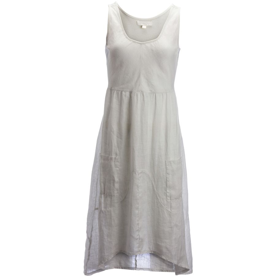 Dylan Rib Knit & Linen Tank Dress - Women's | Backcountry.com
