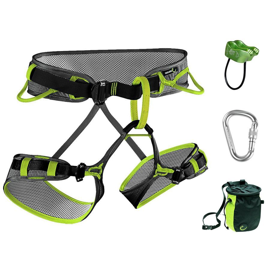 Edelrid Zack Harness Starter Set Package Men's Climb