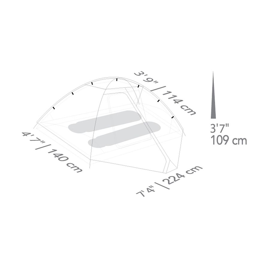 Eureka Midori 2 Tent 2Person 3Season