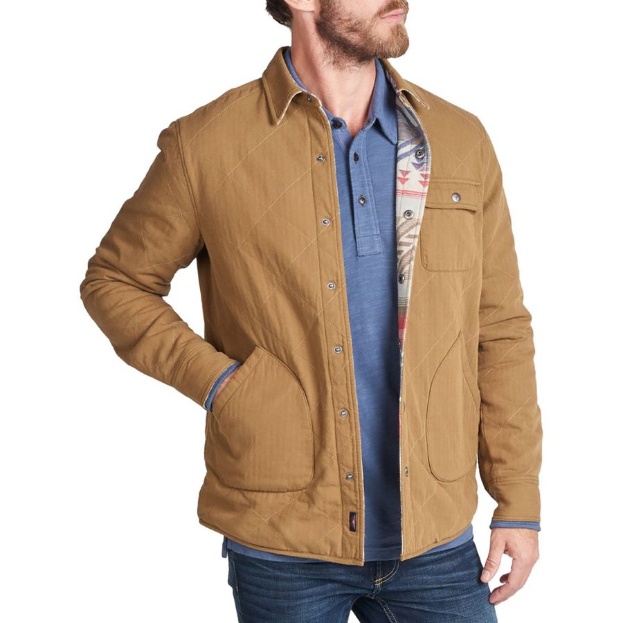 Faherty Reversible Herringbone Bondi Jacket - Men's - Clothing