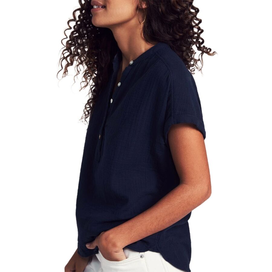 Faherty Desmond Gauze Top Women's