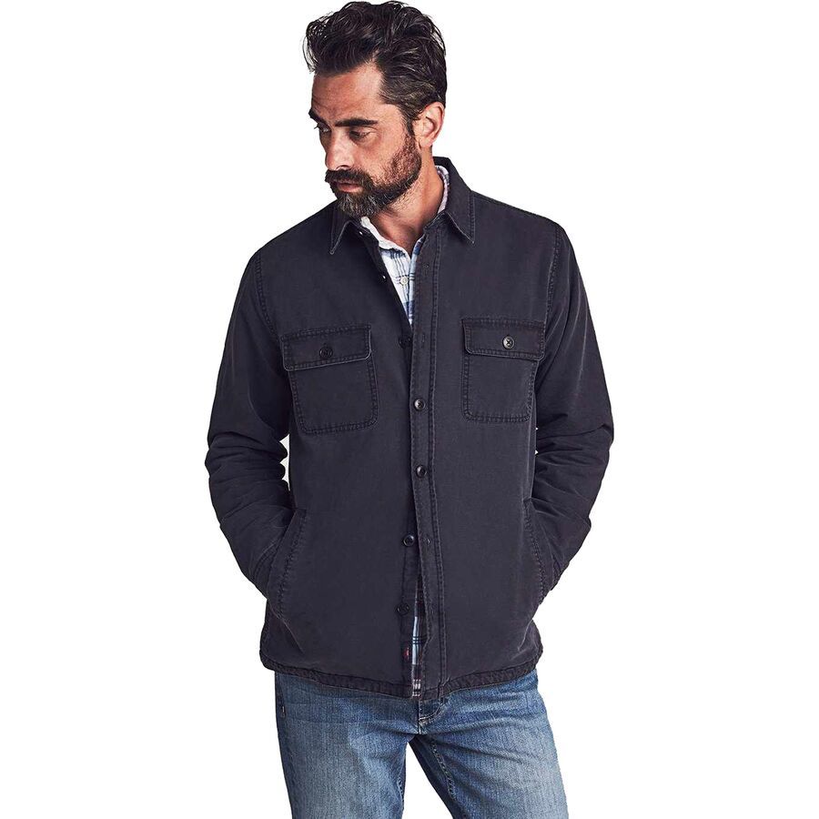 Faherty Blanket Lined CPO Jacket Men's Clothing