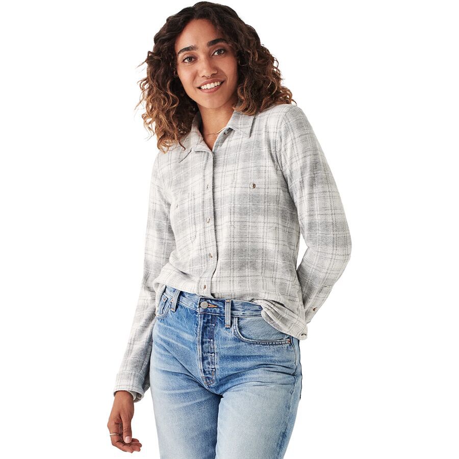 Legend Plaid Sweater Shirt - Women's