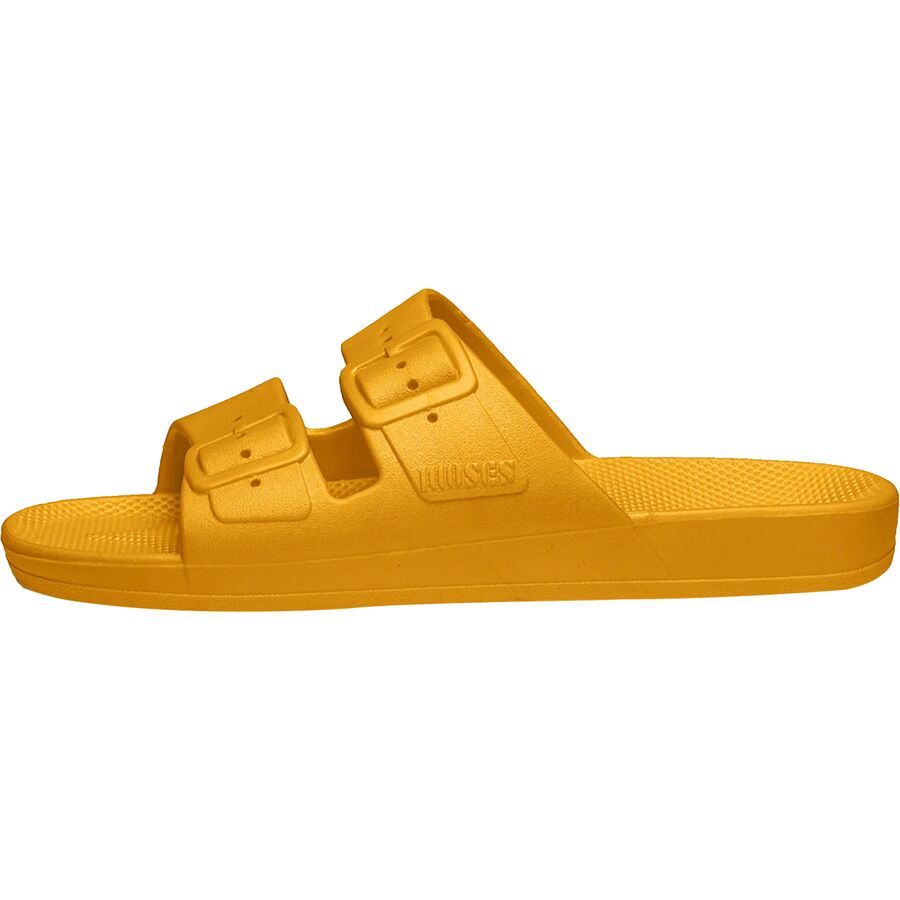 Two Band Solid Slide Sandal