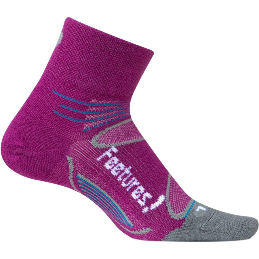 Feetures! Elite Merino+ Ultra Light Quarter Sock Clothing