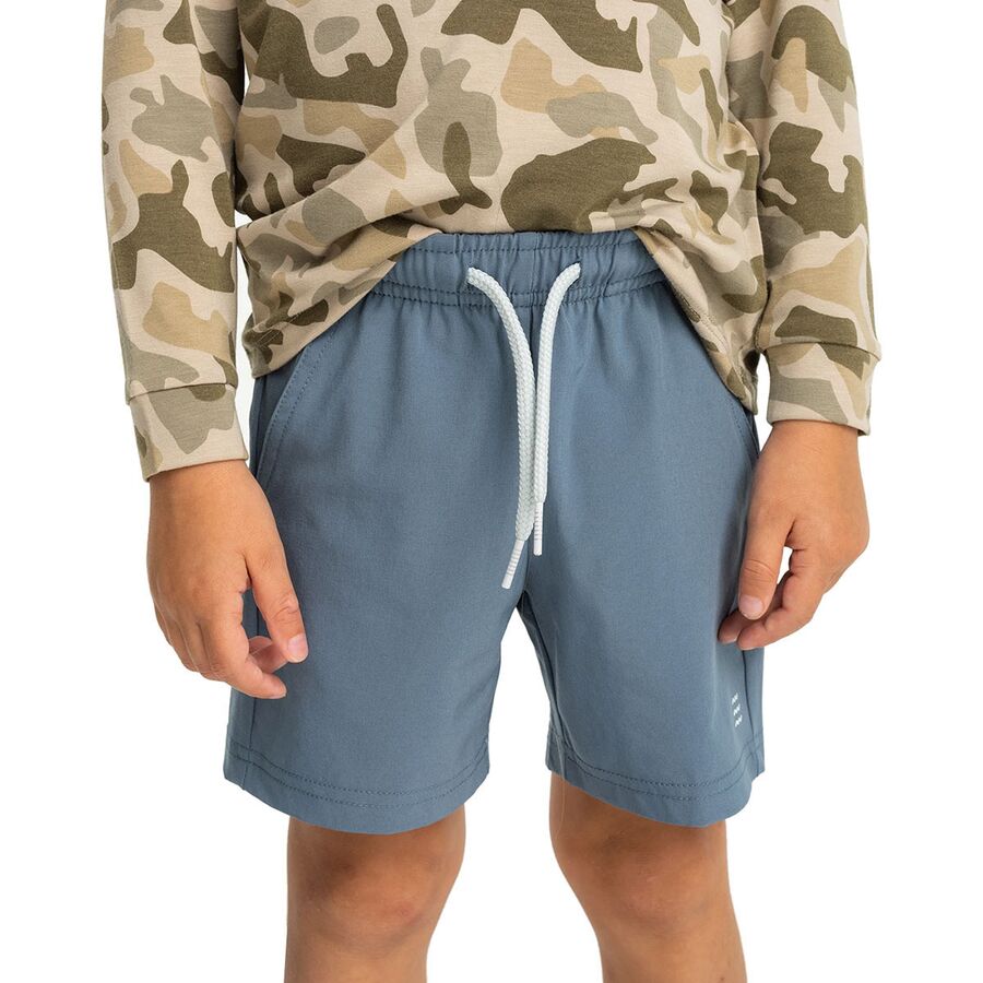 Free Fly Breeze - Pantaloncini da uomo con cavallo da 15,2 cm, ad asciugatura rapida, traspiranti, con protezione solare UPF 50+, Argilla rossa, XL