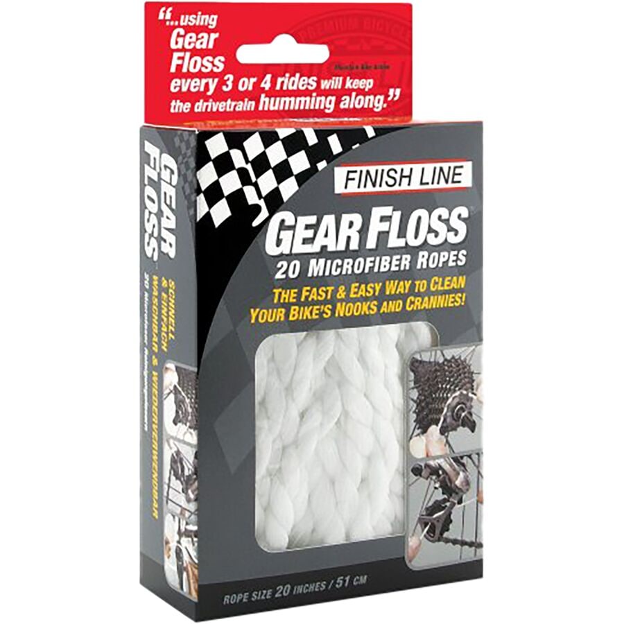 Gear Floss Microfiber Cleaning Rope