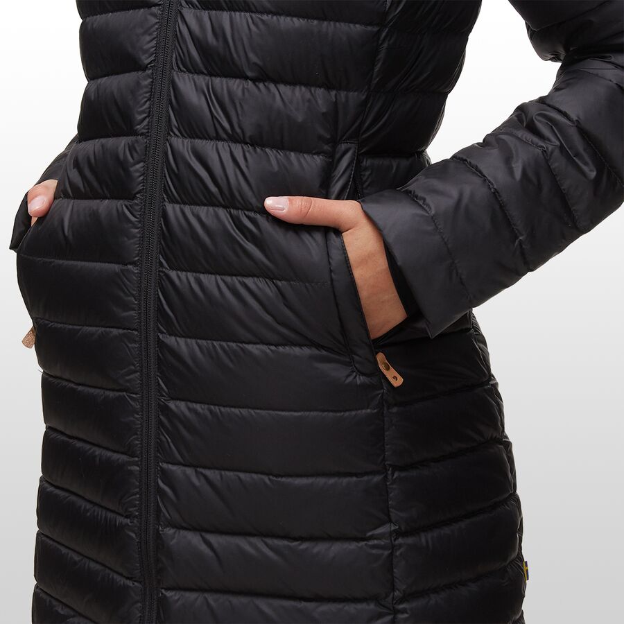 fjallraven snow flake parka women's down jacket
