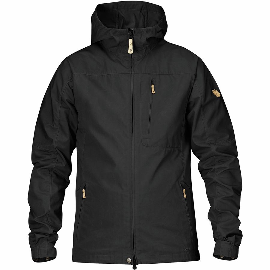 Мужская куртка Fjallraven Sten, цвет: Чёрный