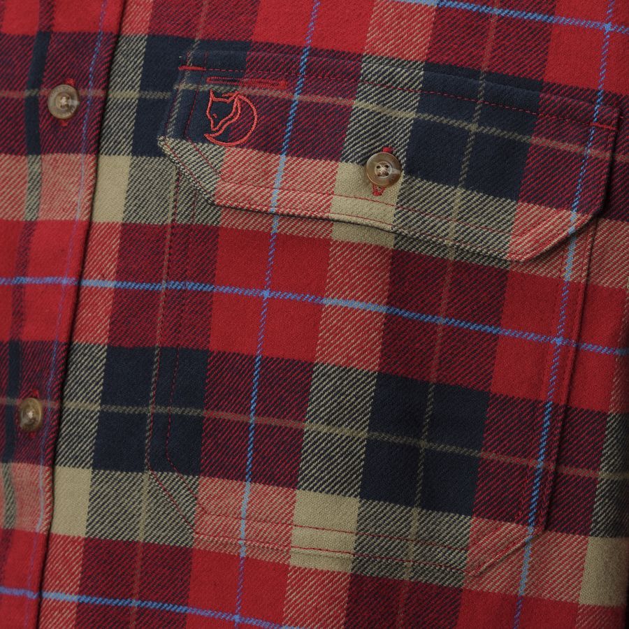 Fjallraven Singi Heavy Flannel Shirt - Men's | Backcountry.com