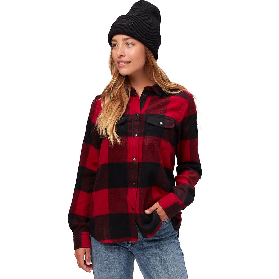 Fjallraven - Canada Long-Sleeve Shirt - Women's - Red