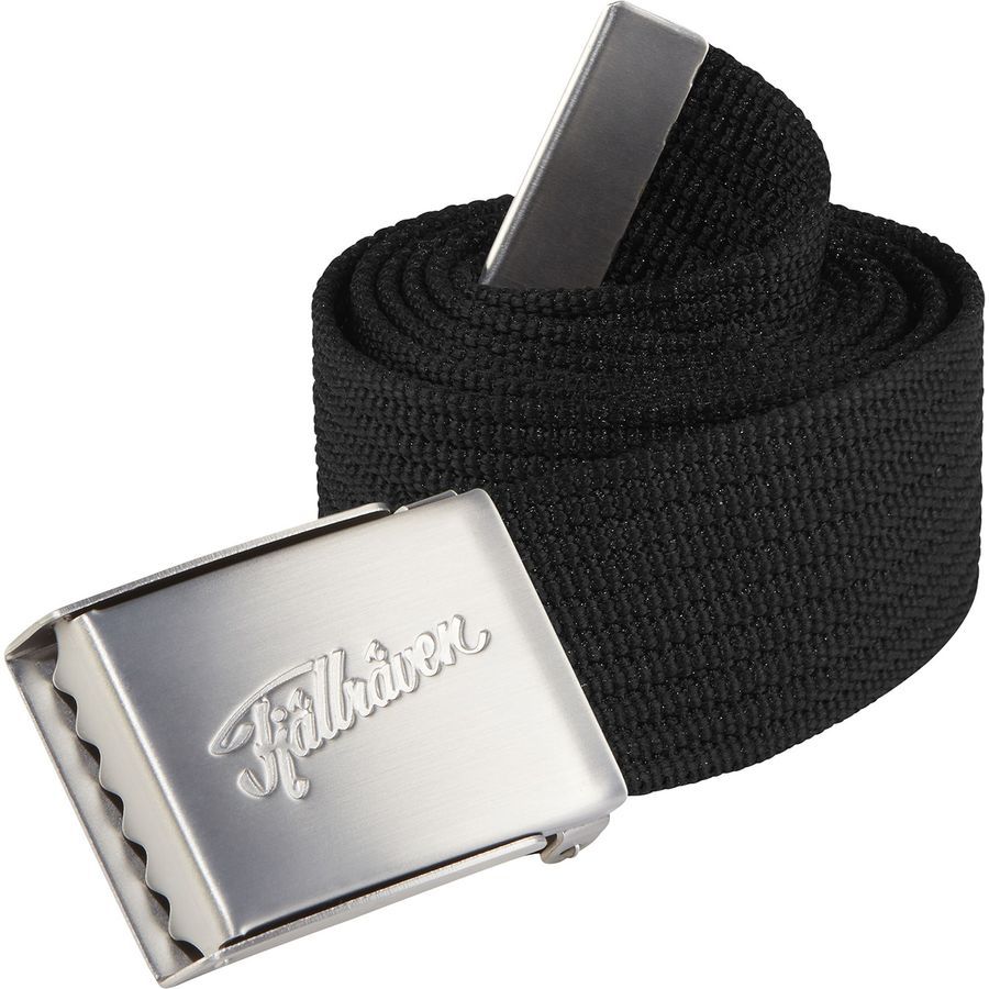 white webbing belt