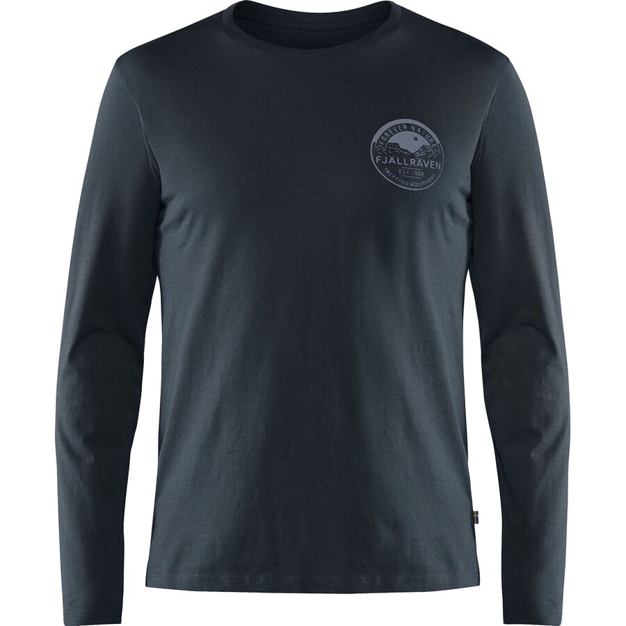 Fjallraven - Forever Nature Badge LS T-Shirt - Men's - Dark Navy