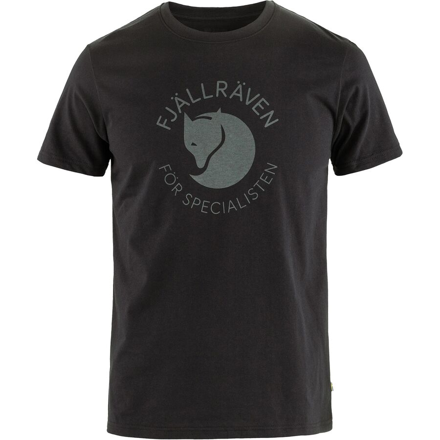 Мужская футболка Fjallraven Fox, цвет: Чёрный