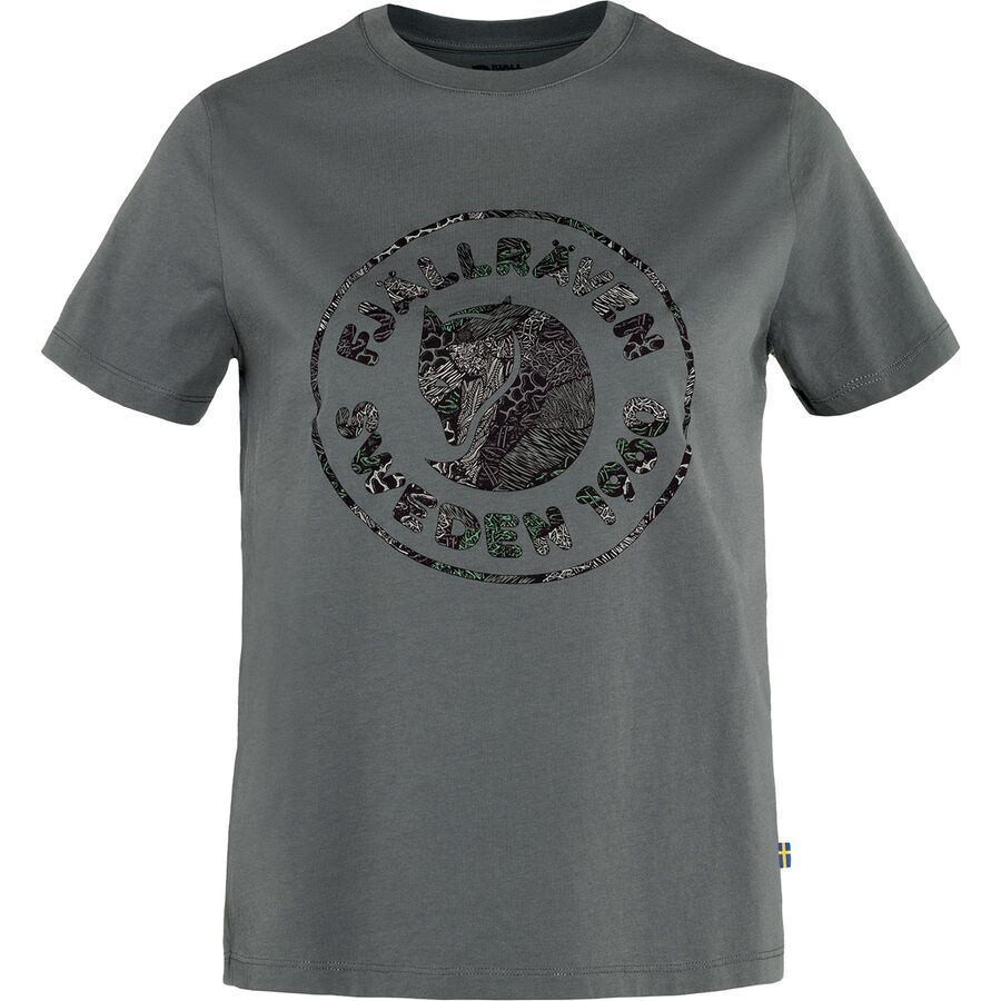 Fjallraven - Kanken Art Logo Short-Sleeve T-Shirt - Women's - Basalt