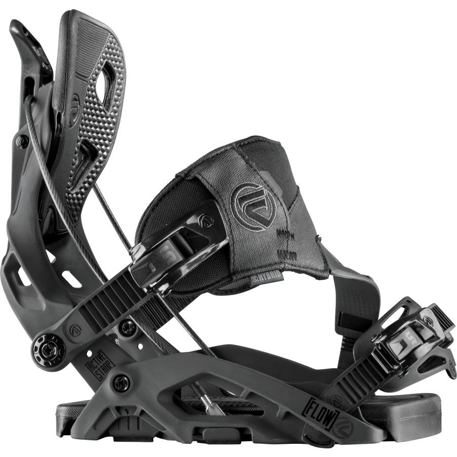 Flow Fuse Hybrid Snowboard Binding Snowboard