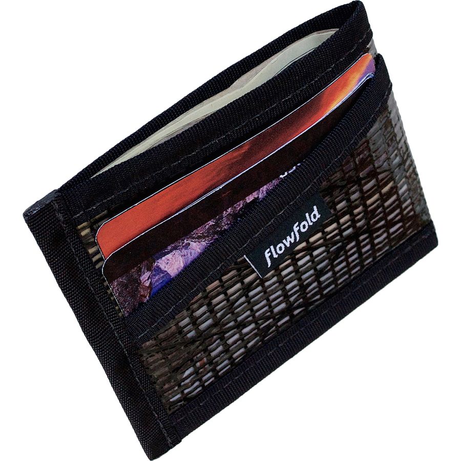 Flowfold Sailcloth Craftsman 3 Pocket Wallet Men's