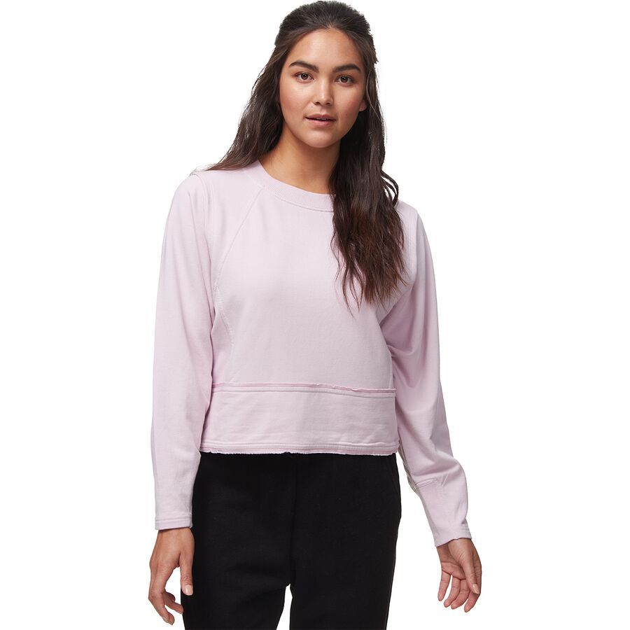 free people white sweatshirt