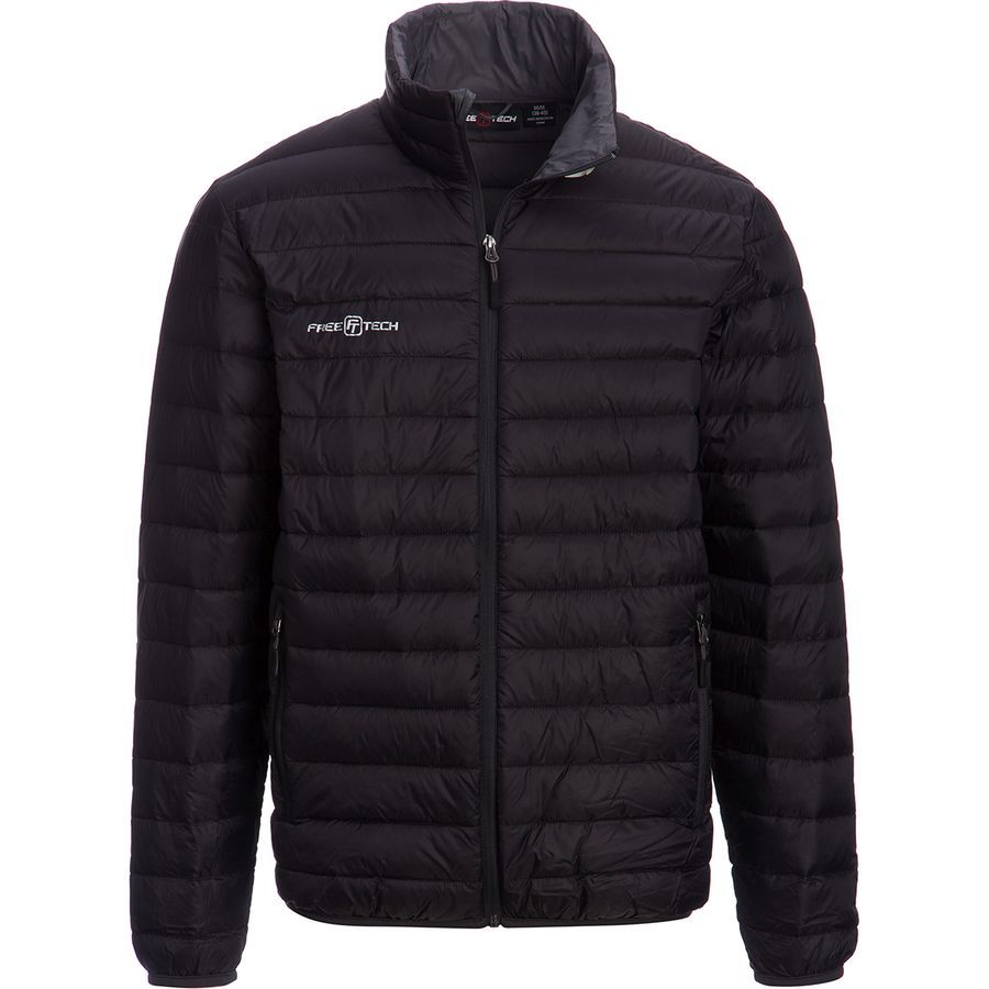 Free Country Full Zip Down Jacket Men S Steep Free Country Full Zip Down Jacket Men S Black Charcoal
