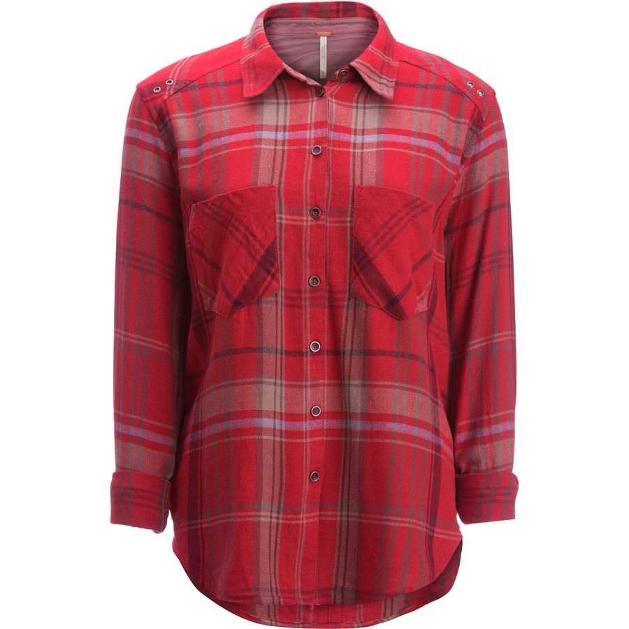 Free People Wesley Plaid Button-Down Shirt - Women's | Backcountry.com