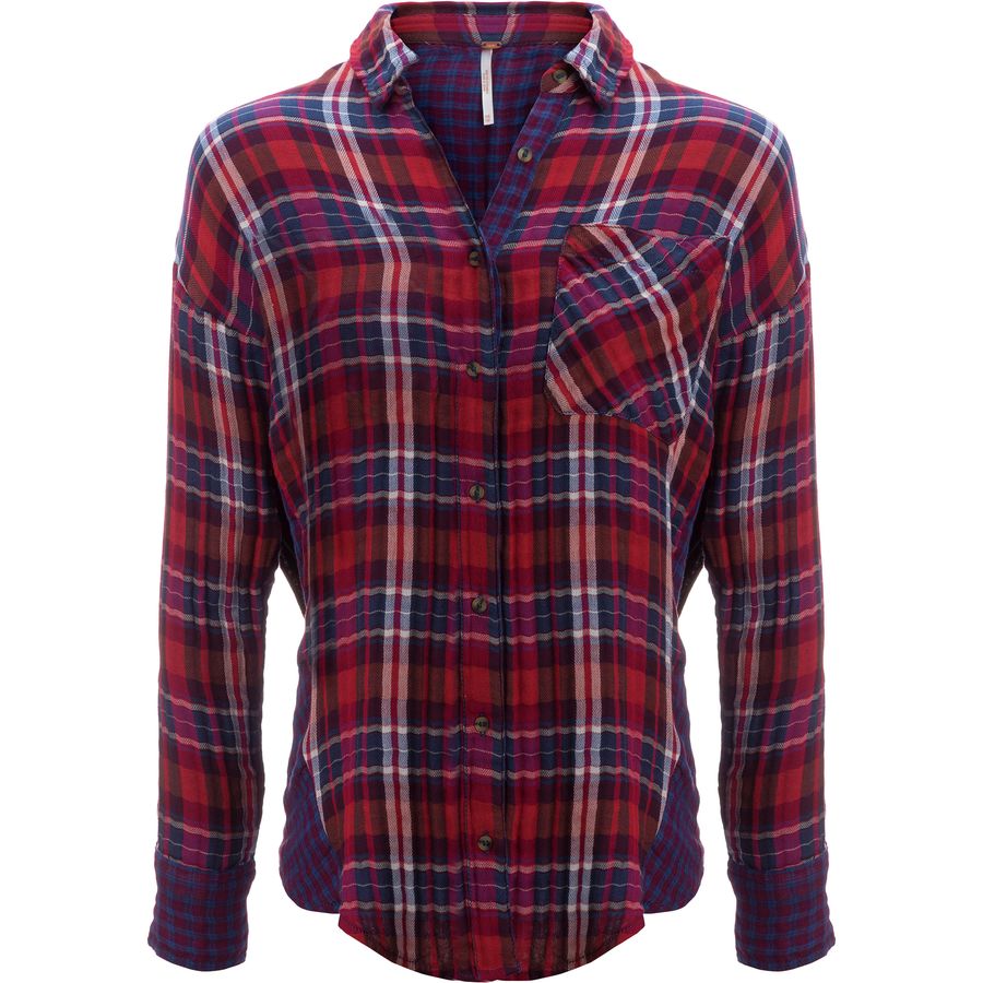 free people one and only button down