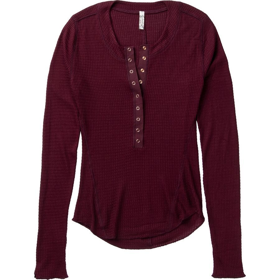 Free People One Of The Girls Henley Women's Clothing