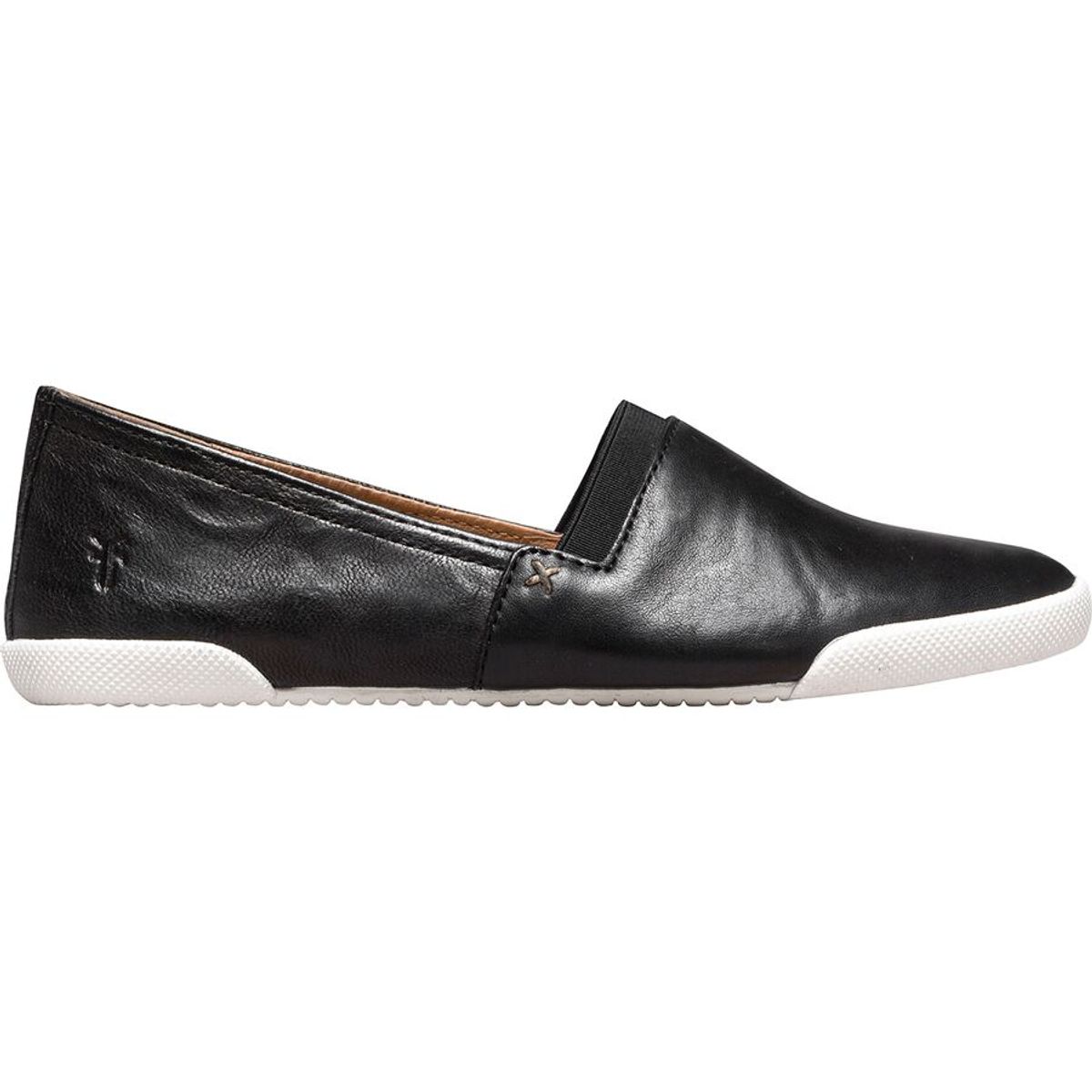 frye melanie slip on black