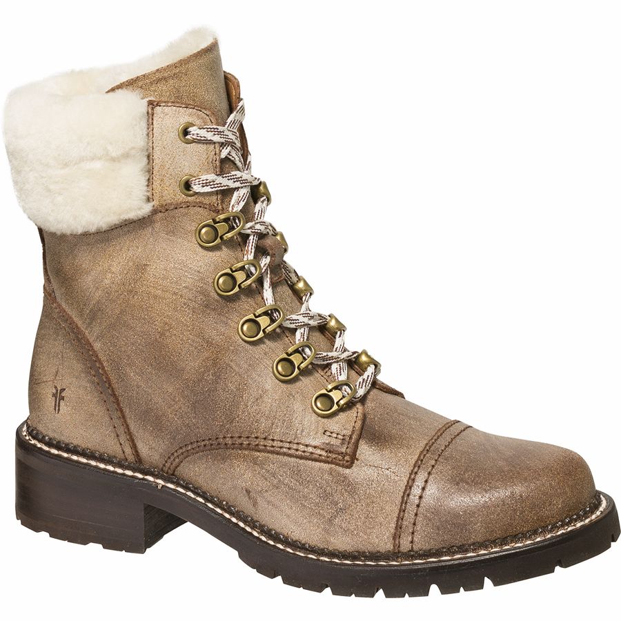 frye samantha studded hiker