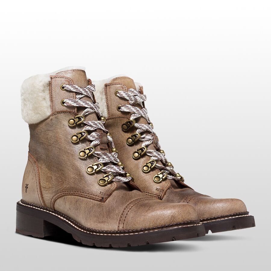 frye samantha studded hiker