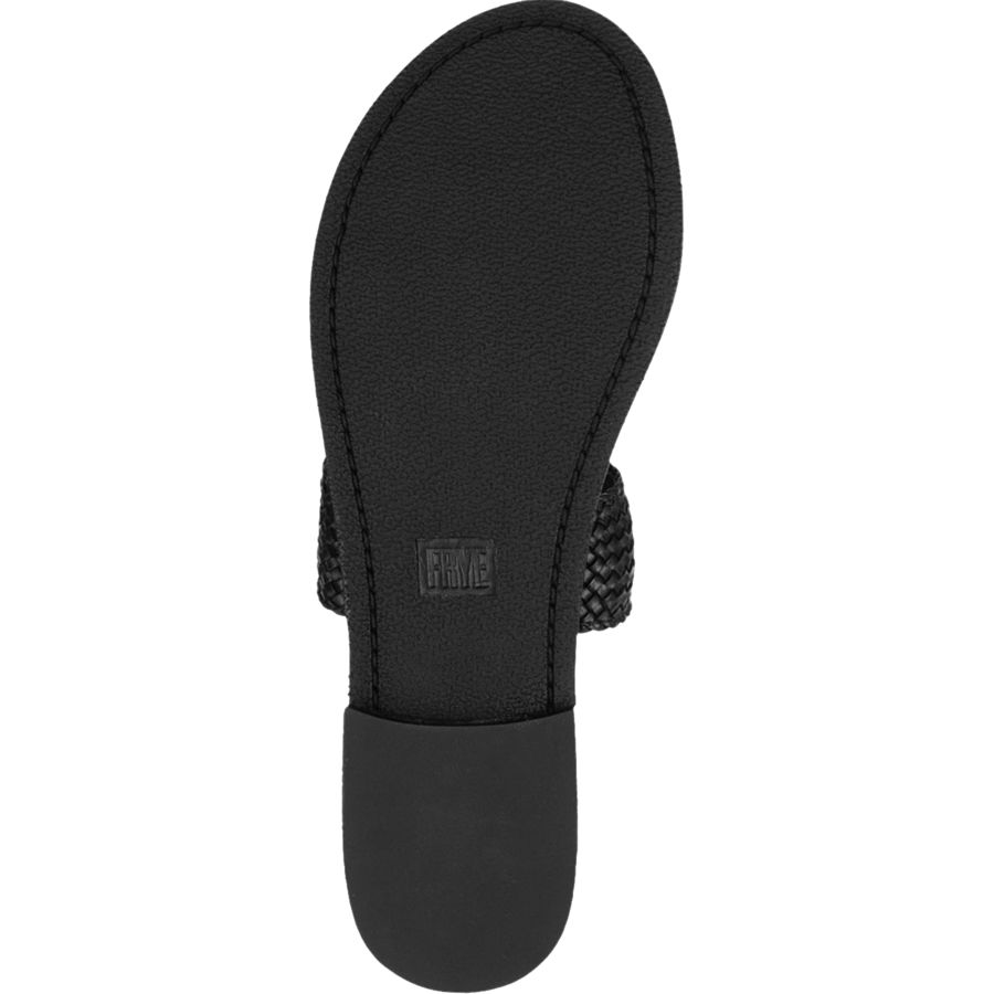frye robin woven slide
