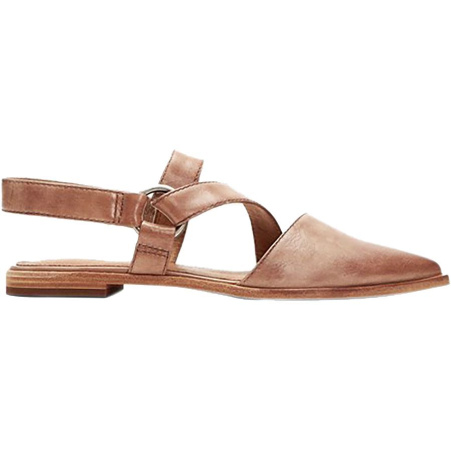 frye kenzie moto strappy flat