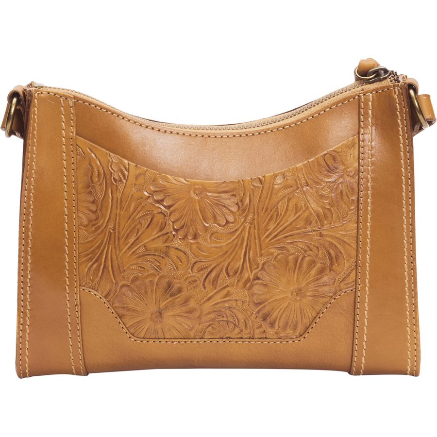 Frye Women’s Melissa Zip Crossbody Bag – Genuine Leather, Adjustable Strap, Back Pocket – 11.5” X 8.5” - View #9
