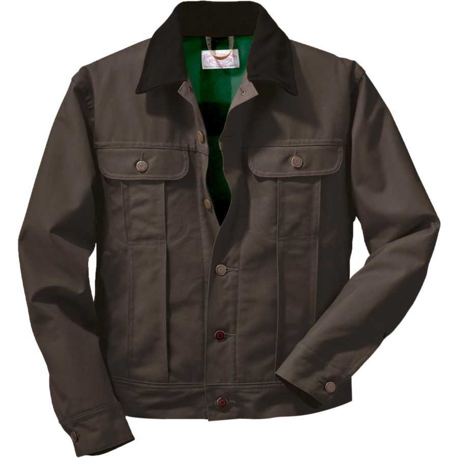 Filson Tin Cloth Lined Ranch Jacket Men's Clothing