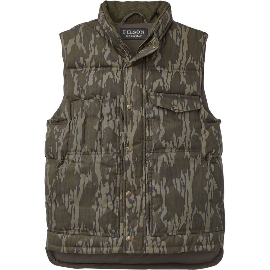 Filson Camo Down Cruiser Vest Men's Clothing
