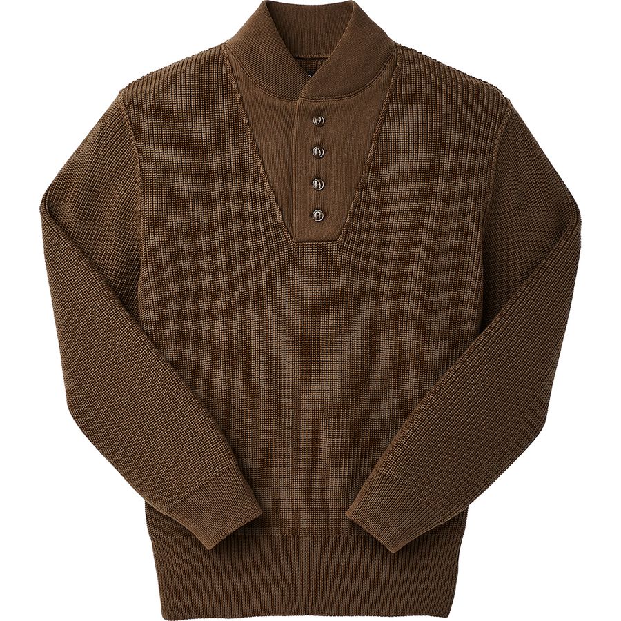 Filson Cotton Henley Guide Sweater - Men's | Backcountry.com