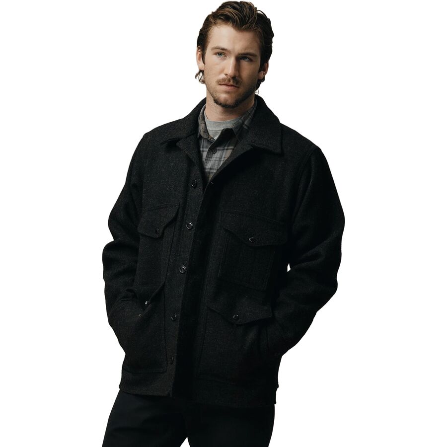 Мужская куртка Filson Mackinaw Cruiser, цвет: Угольный