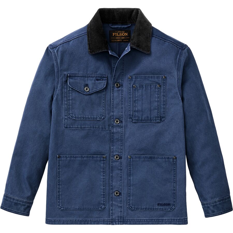 Мужское пальто Filson Rustic Canvas Barn, цвет: Индиго