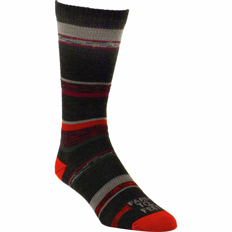 Farm To Feet King Variegated Stripe Sock Men's