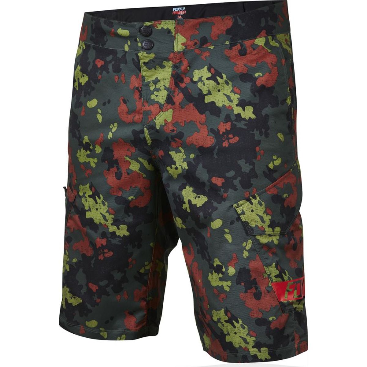 Fox Racing Ranger Cargo Print Shorts - Men's | Backcountry.com