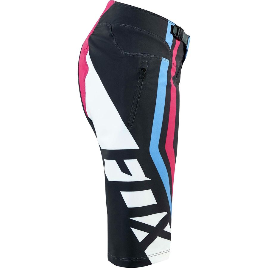 Short VTT Fox Racing Flexair Femme – Vert Olive, Taille L, Léger Et Stretch