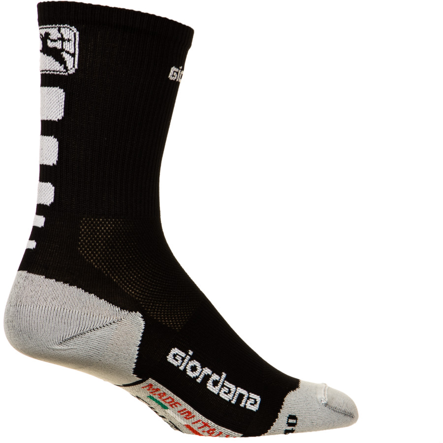 Giordana FormaRed Carbon Mid Cuff Socks Mens