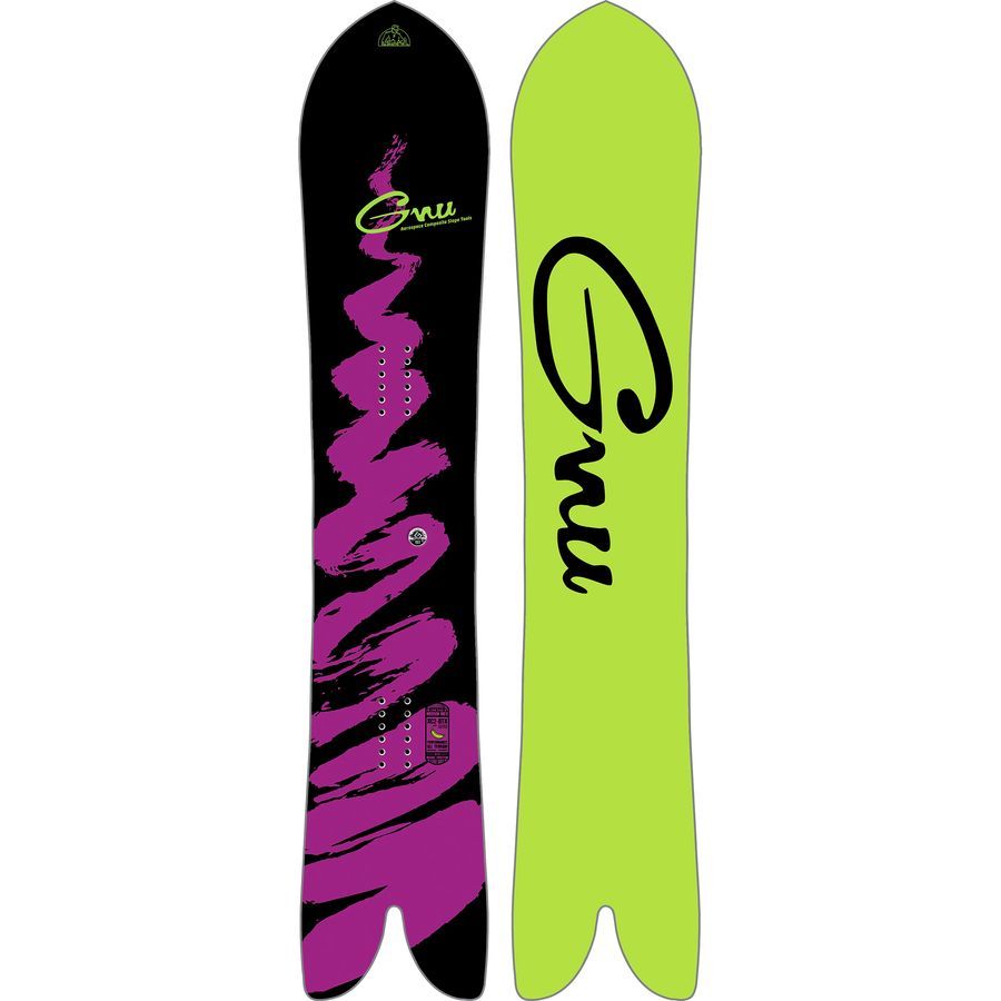 Gnu Original Swallowtail Carver Snowboard Snowboard