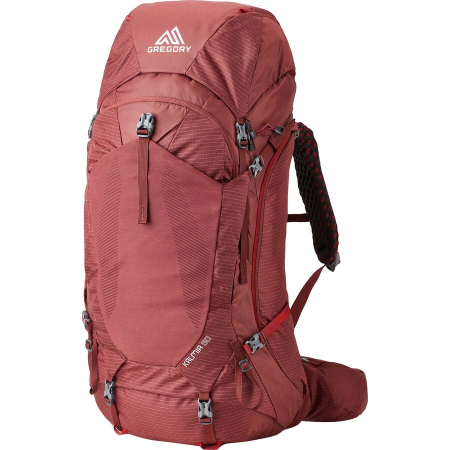 Gregory Kalmia 60-liter women's backpacking backpack red