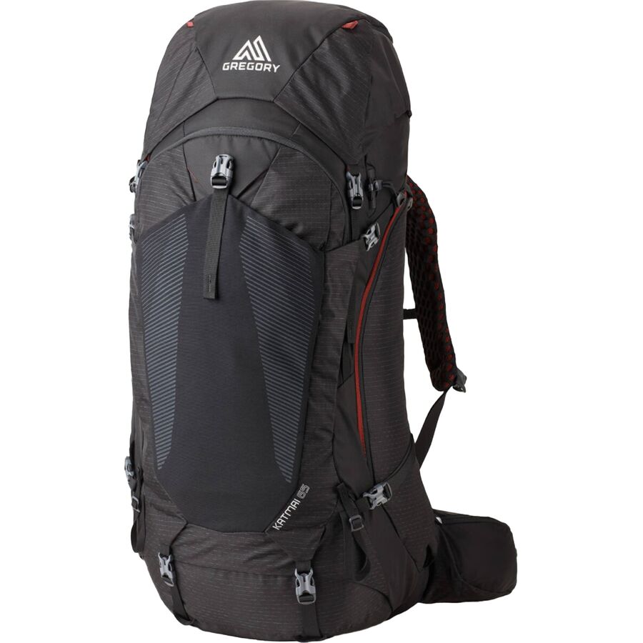 Gregory Katmai 65L men's backpacking backpack black color