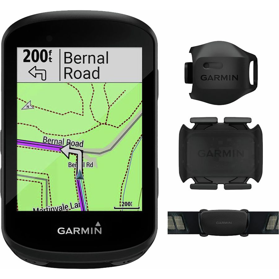 Garmin - Edge 830 Bike Computer - Sensor Bundle - Black