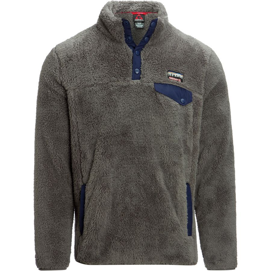 Gerry 1/4 Snap Up Hi-Pile Fleece Jacket - Men's | Steep & Cheap