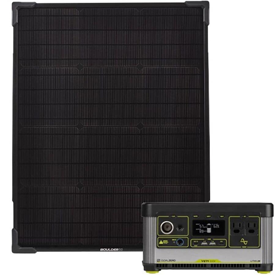 Goal Zero - Yeti 500X Solar Kit With Boulder 50 - One Color