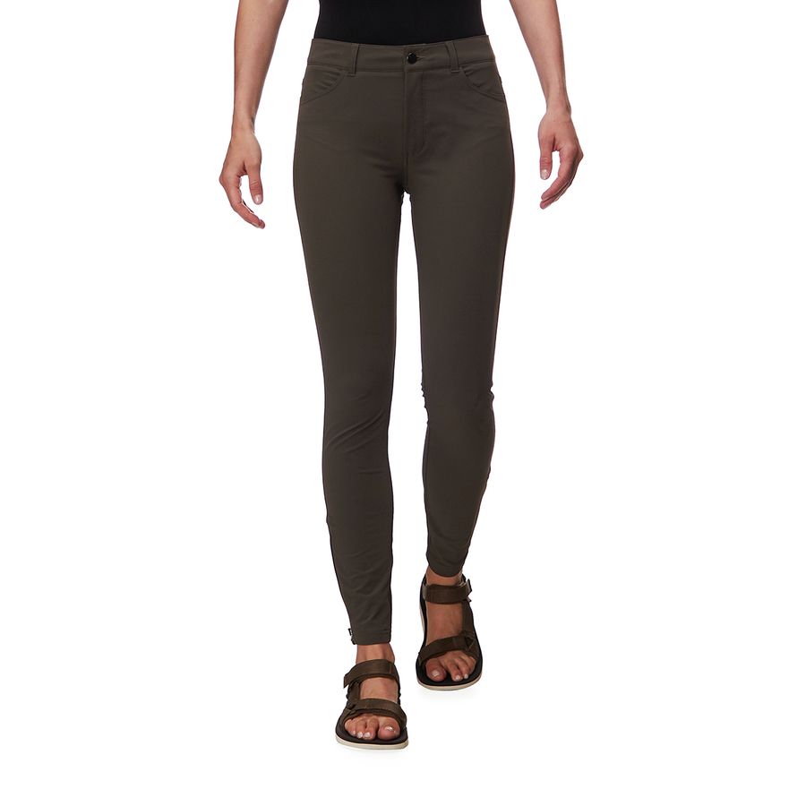Pantalon De Trekking Femme Haglöfs Climatic - Gris - Taille L - Randonnée