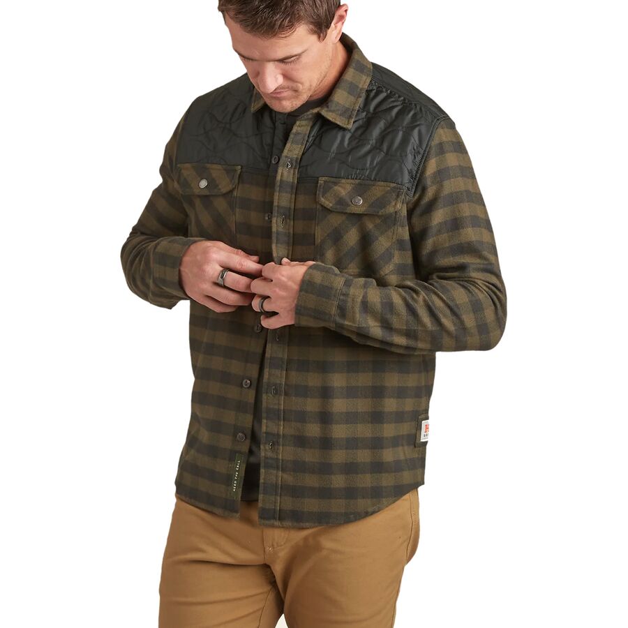 Quintana Quilted Flannel Shirt - Men's